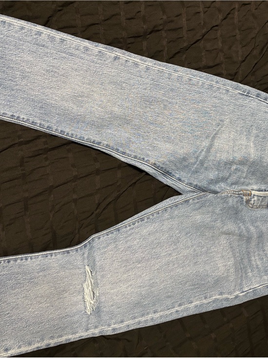 Levi's Denim - Levi's Light Blue Denim Jeans with Contrast Stitching